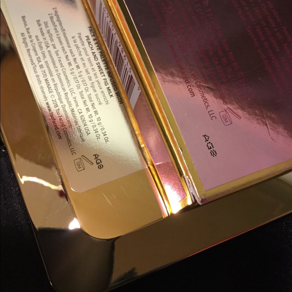 ๐Too Faced Sugar Peach Face & Eye Palette - NEW!! - Picture 7 of 8